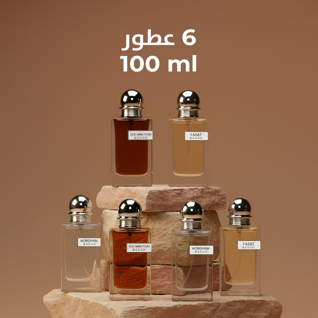 BADOO Collection – 6 Perfumes 50ml